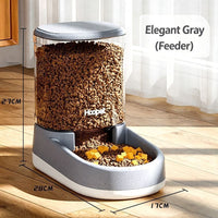 Automatic Pet Feeder — Grey