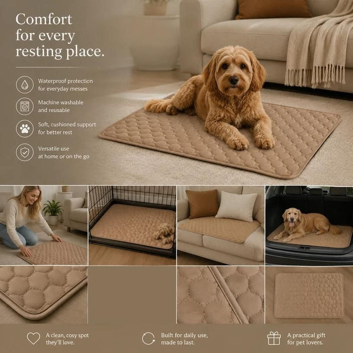 2pcs Coffee Pet Pad