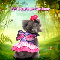 Pet Costume Fancy Dress for Halloween, Lightweight for Dogs and Cats