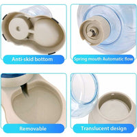 Automatic Food & Water Dispenser Set — 3.8L, 2 Pieces