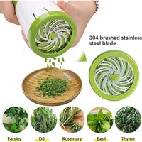 Manual Herb & Spice Grinder — Hand-Crank Kitchen Mill
