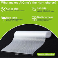Non-Slip Drawer & Shelf Liner — Waterproof, Cut-to-Size