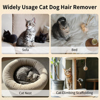 Double-Sided Pet Hair Remover Gloves - 3 Pack