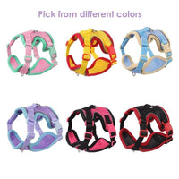 Cat Harness Leash Set, Escape-Proof Reflective Air Mesh Vest