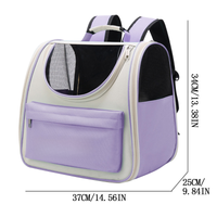 Breathable Cat Carrier Backpack — Pink