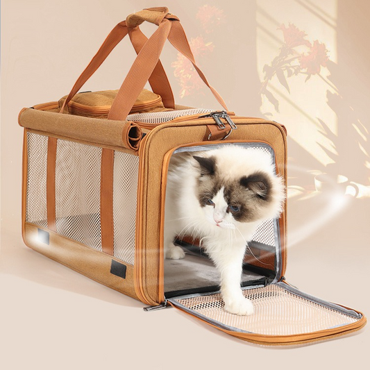 Multifunctional Pet Travel Bag: Large Capacity