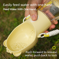 All-in-One Water and Food Pet Travel Cup