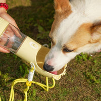 All-in-One Water and Food Pet Travel Cup