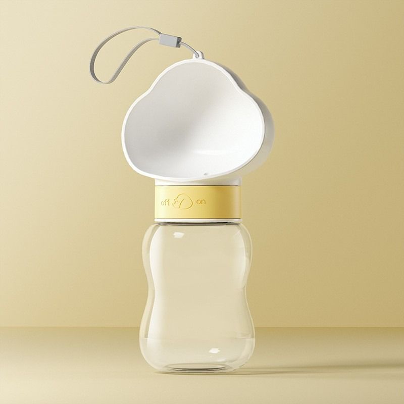 Portable Travel Water Cup 350ml — White