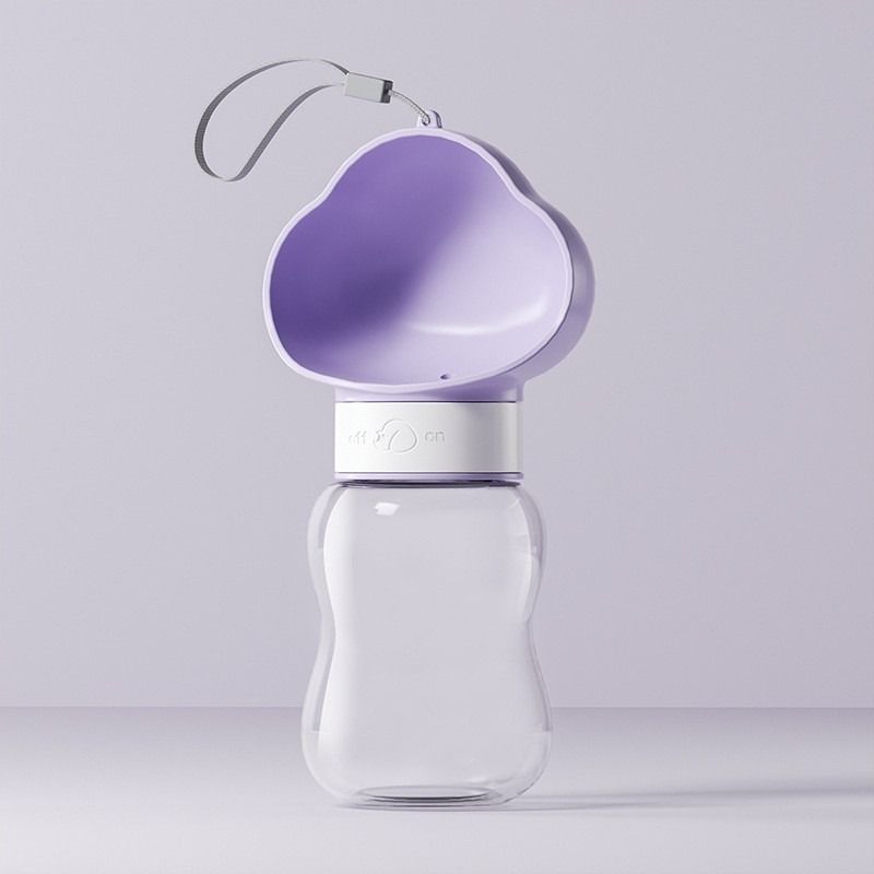 Portable Travel Water Cup 350ml — Purple
