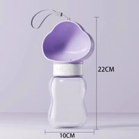Portable Travel Water Cup 350ml — Purple