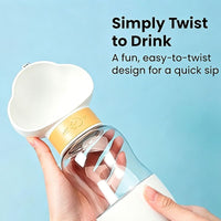 Portable Travel Water Cup 350ml — Purple