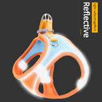 Breathable Reflective Pet Harness Set: Vest-Style Dog Harness