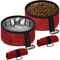 Durable Oxford Fabric Collapsible Dog Bowl