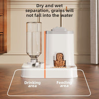 Gravity Feeder & Water Combo — 7-Day, Grey