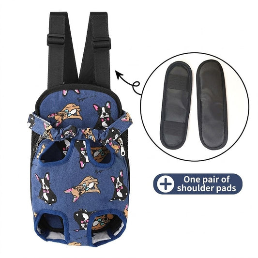 Portable Pet Front Chest Backpack