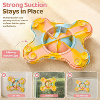 3-in-1 Bone-Shaped Slow Feeder Licking Mat