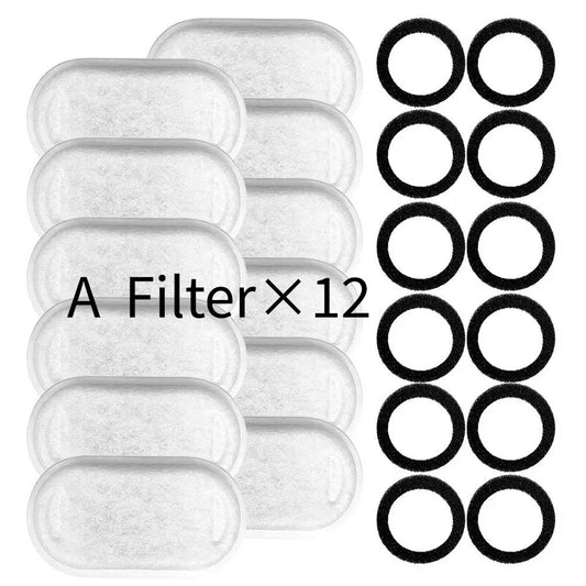 Water Fountain Filter Kit A — 12 Pack
