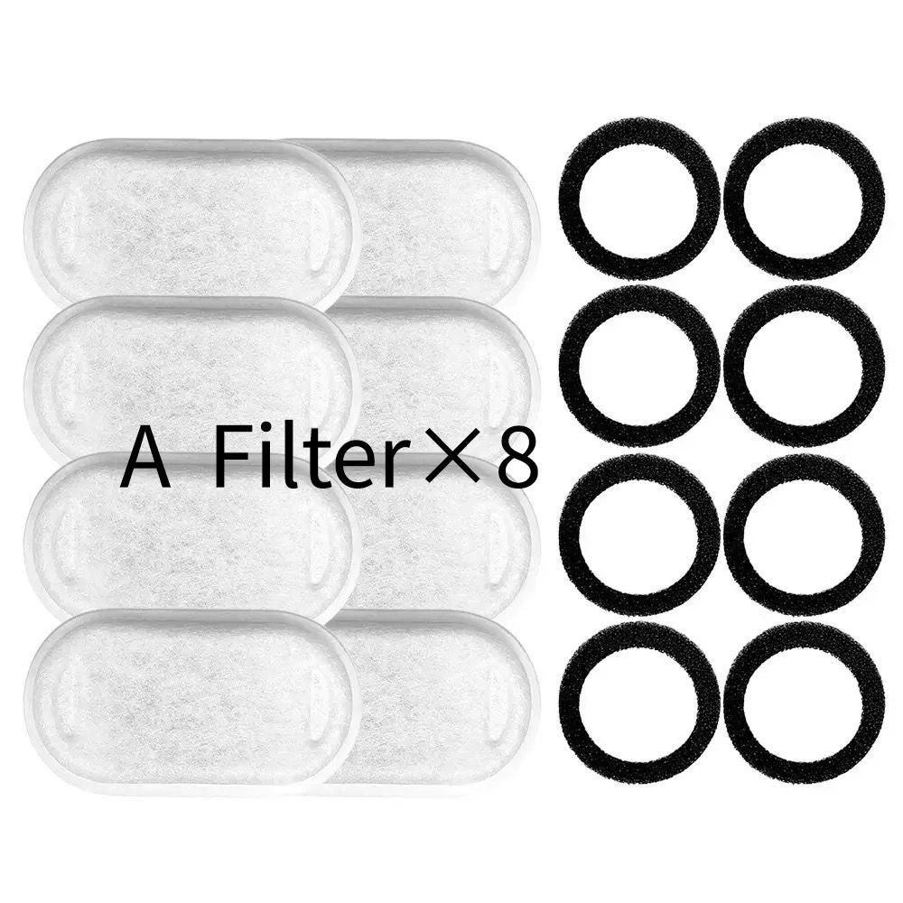 Water Fountain Filter Kit A — 8 Pack