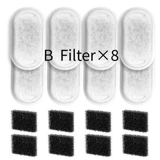 Water Fountain Filter Kit B — 8 Pack