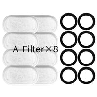 Water Fountain Filter Kit B — 8 Pack