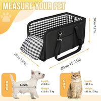 Portable Pet Car Seat & Cats