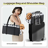Portable Pet Car Seat & Cats