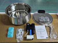 Wireless Pet Water Fountain with Capacity, 304 Stainless Steel