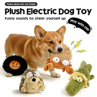 Interactive Rechargeable Electric Plush Dog Toys