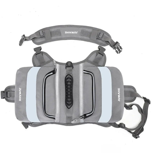 Self-Supporting Dog Backpack Vest with Dual Side Pockets
