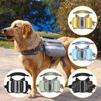 Self-Supporting Dog Backpack Vest with Dual Side Pockets
