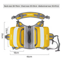 Self-Supporting Dog Backpack Vest with Dual Side Pockets