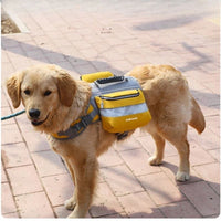 Self-Supporting Dog Backpack Vest with Dual Side Pockets