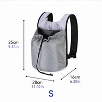 Ventilated Pet Carrier Backpack and Small Dogs