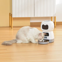 Smart WiFi Automatic Cat Feeder 3.5L — Voice Recording
