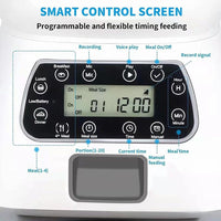 Smart WiFi Automatic Cat Feeder 3.5L — Voice Recording