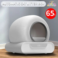 Self-Cleaning Litter Box 65L — Smart App Control
