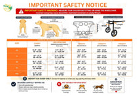 Rooster Farms Large Dog Wheelchair XL Harness