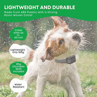 Rooster Farms Dog Bark Training Collar Citronella + Sound