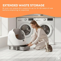 Rooster Farms Self-Cleaning Litter Box 68L — WiFi