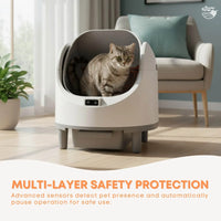 Rooster Farms Self-Cleaning Litter Box 68L — WiFi