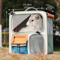 Large Capacity Pet Backpack Dogs Travel Carrier