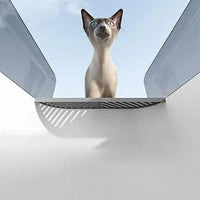 Litter Tray with Splash Guard — Grey