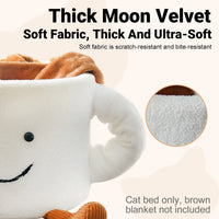 Coffee Cup Cat Bed — Novelty Nest
