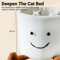 Coffee Cup Cat Bed — Novelty Nest