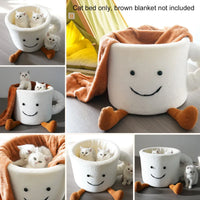 Coffee Cup Cat Bed — Novelty Nest