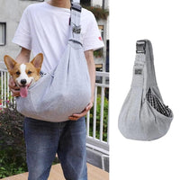 Portable Pet Sling Carrier Shoulder Bag Travel Outdoor