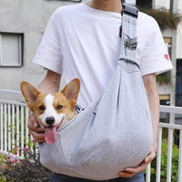 Portable Pet Sling Carrier Shoulder Bag Travel Outdoor