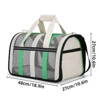 Breathable Cat Tote Carrier — Blue