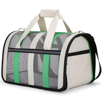 Breathable Cat Tote Carrier — Green
